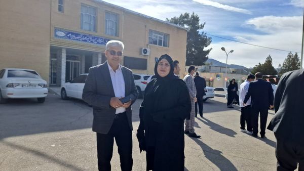 بدرقه دانش‌آموزان پسر عمره‌گذار کهگیلویه و بویراحمد 