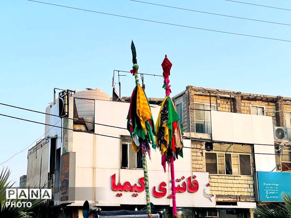 تجلی آیین علم‌گردانی در دل میناب