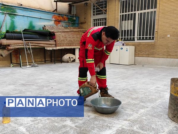 آتش‌نشان نماد عشق و جوانمردی