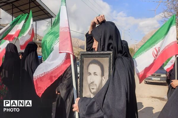 راهپیمایی اربعین شهادت قائد امت در شهر بار نیشابور-۲
