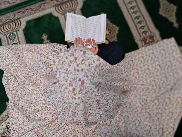 برپایی مراسم جز خوانی در مسجد امام علی (ع)