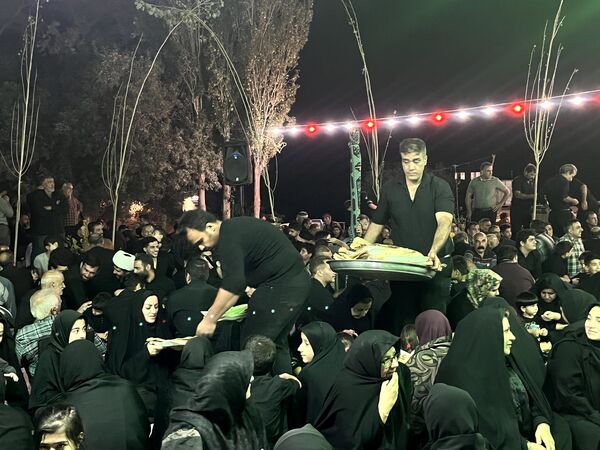 عزاداری دلسوختگان حسینی در روستای کرسگان