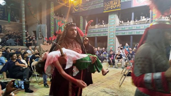 برگزاری تعزیه درحسینیه برغان کرج