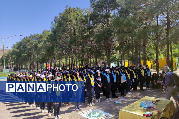 اردوی پایانی پیشتازان دختر مقطع متوسطه ناحیه 4 شیراز 