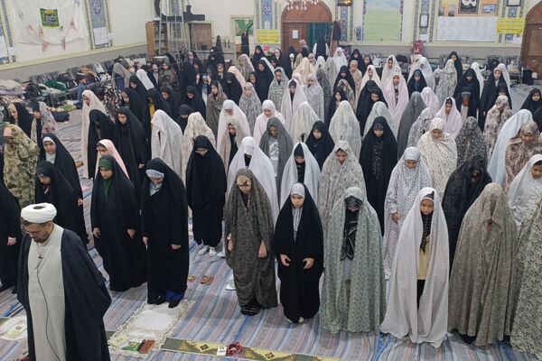 قرار آسمانی در اعتکاف نیشابور
