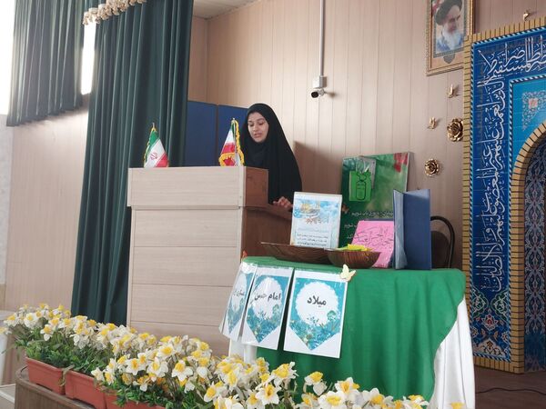 جشن ولادت امام حسن عسکری(ع) در دبیرستان شاهد شهید کلانتری ناحیه 1 کرج 