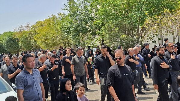 سوگواری روز عاشورا در شهر کهک قم