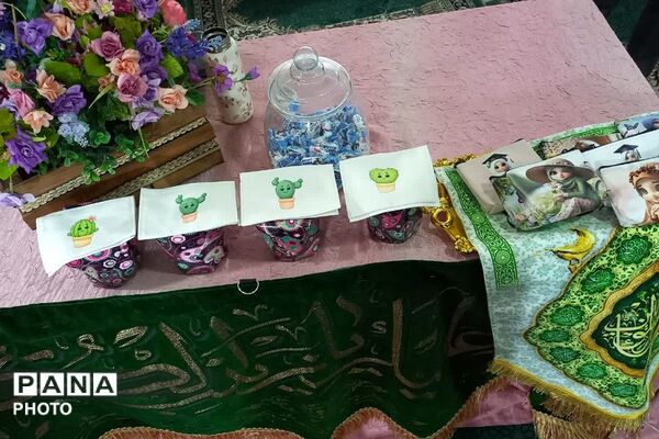 جشن میلاد بانوی صبر و شکوه در مدرسه عباسقلی رهگذر