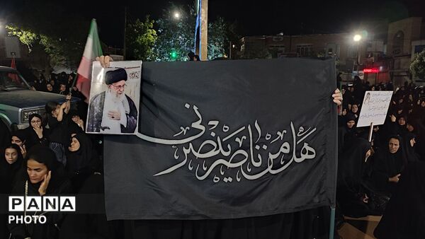 حضور پرشور  نوجوانان در مراسم سوگواره احلی من العسل 