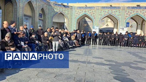 تشییع جانباز شهید دکتر موسی میرشکار در مشهد