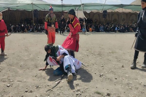 مراسم تعزیه خوانی اربعین حسینی در شهر نیشابور