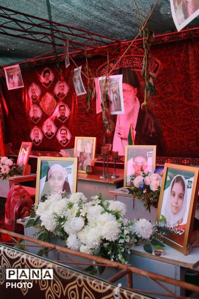 افتتاحیه موکب دانش‌آموزان و فرهنگیان عازم پیاده‌روی اربعین حسینی 