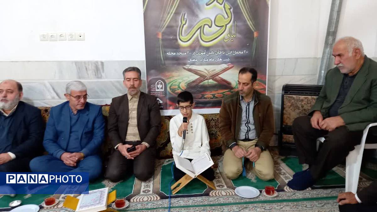 محفل انس با قرآن کریم در بهنمیر