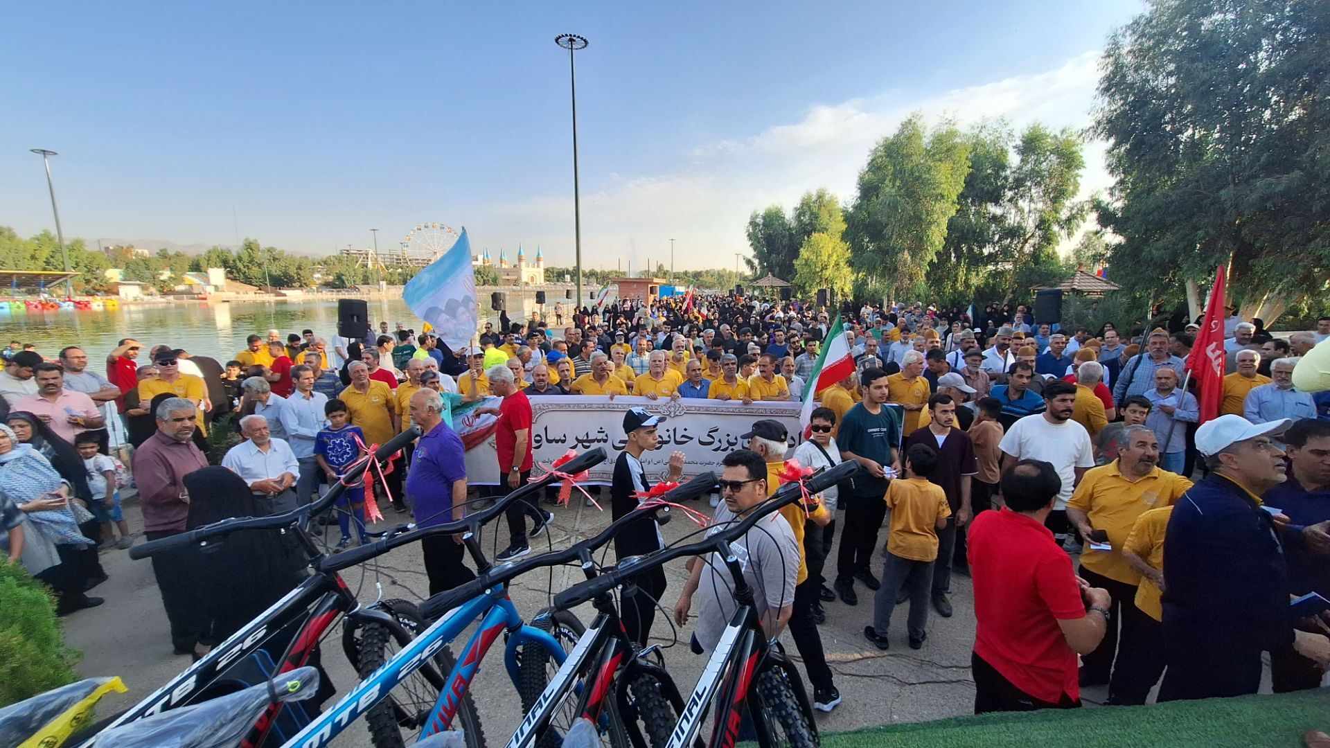 شور و نشاط خانوادگی در ساوه
