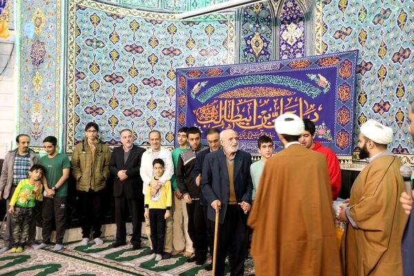 اعتکاف دانش‌آموزی در مسجد زینب کبری (س) تهران