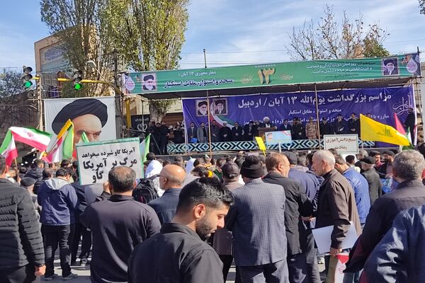 حماسه باشکوه یوم ا... ۱۳ آبان در استان اردبیل 
