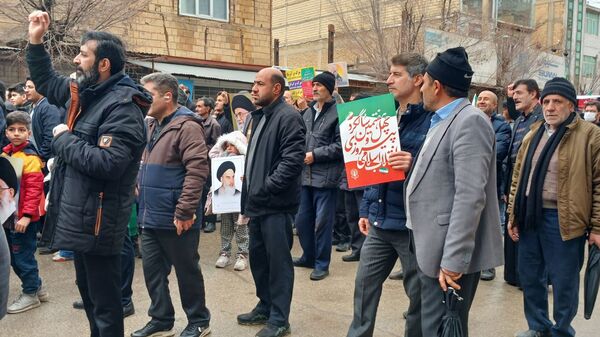 راهپیمایی ۲۲ بهمن در شهرستان فارسان