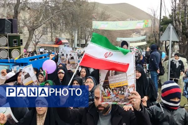 تجلی چهل و هفتمین سالگرد جمهوری اسلامی ایران در رودهن