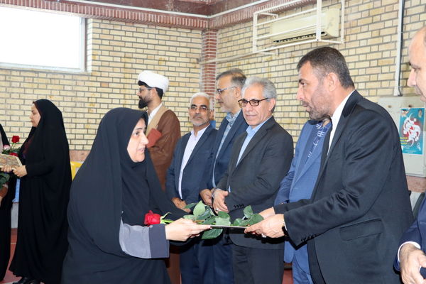 زنگ سپاس معلم در دبستان معینی بوشهر