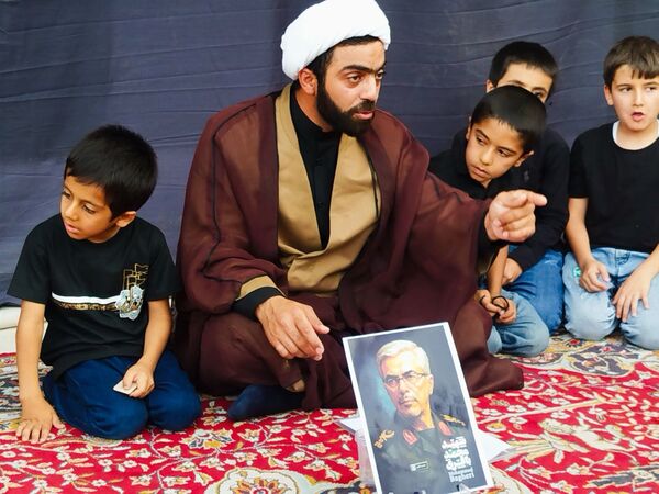 شور حسینی نوجوانان کاشمری در «انصار المهدی»
