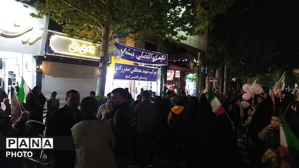 موکب مردمی شهید مصطفی صدر زاده پنجاه شب میزبان وطن پرستان نیشابوری 