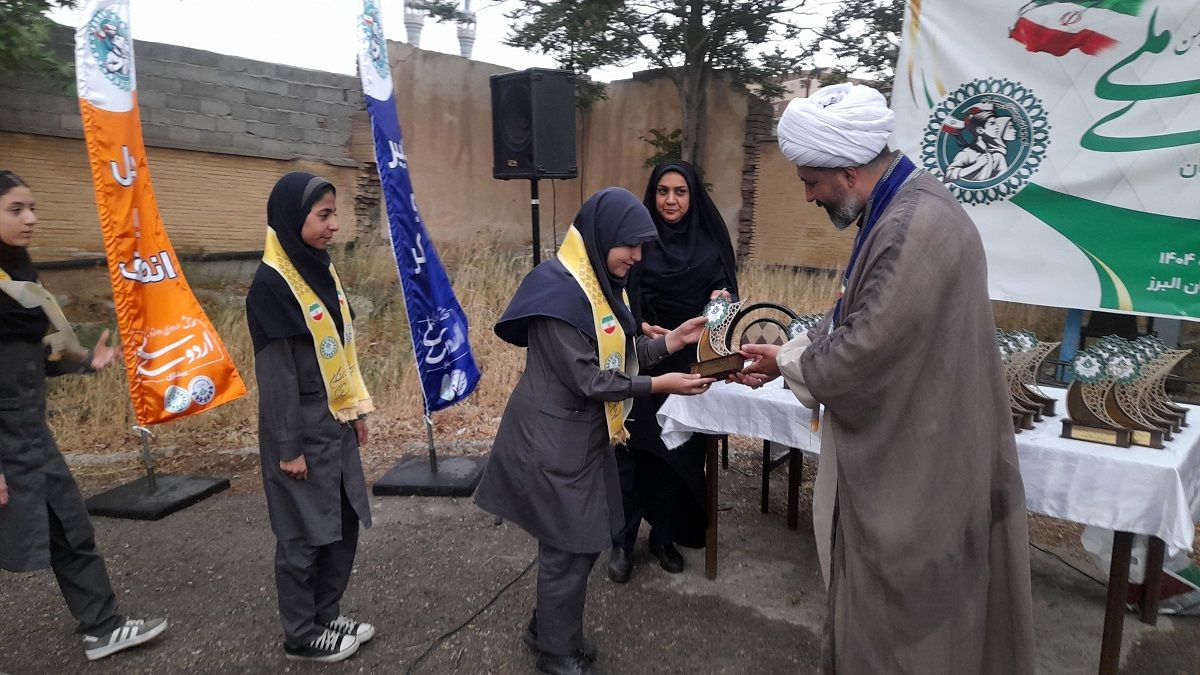 اختتامیه پیش اردوی دوازهمین دوره اردوی ملی پیشتازان در البرز