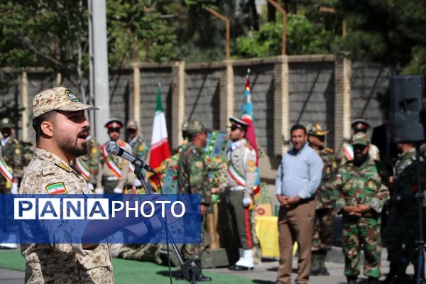 مراسم رژه روز ارتش در شیراز