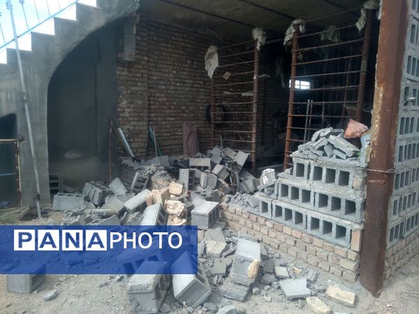 خسارت‌های وارده توسط زلزله ۵ ریشتری در شهرستان کاشمر