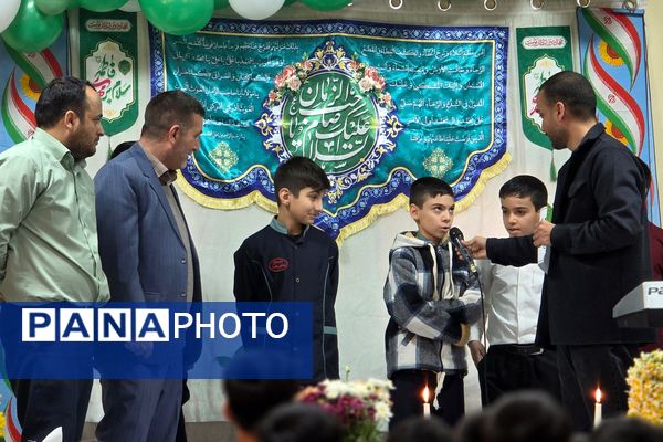 جشن میلاد با سعادت حضرت مهدی موعود(ع)در دبستان حاج همت بهارستان ۲