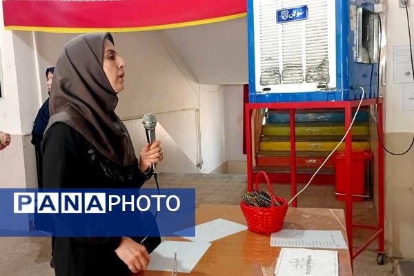 جلسه معارفه و ورود دانش آموزان پایه هفتم به دبیرستان فرزانگان شهر قدس 