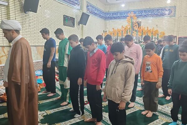  مراسم معنوی اعتکاف در مسجد رسول اکرم شهرری
