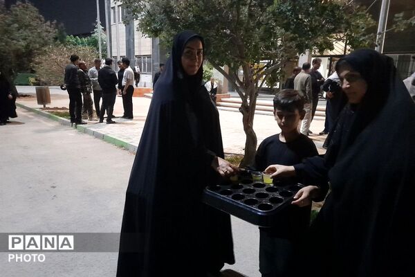نوجوانان؛ پیشگامان میزبانی از مهمانان مراسم وداع و تشییع پیکر امام امت