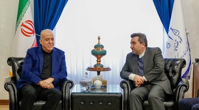 دیدار رئیس اتاق بازرگانی ایران و چین با رئیس سازمان ثبت اسناد و املاک