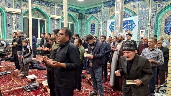 مراسم شب قدر ۱۹ رمضان در اهر 