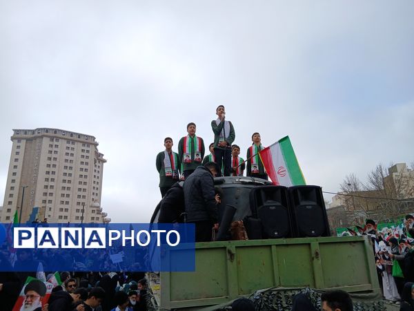 راهپیمایی با شکوه چهل و هفتمین سالگرد پیروزی انقلاب اسلامی در مشهد مقدس 