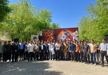 تجمع مردم زرقان در حمایت از مردم مظلوم غزه 