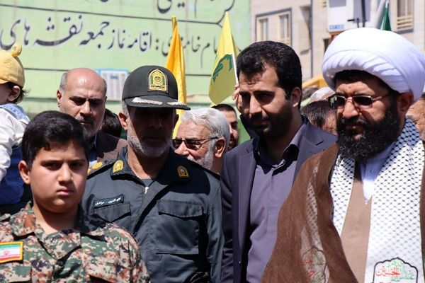 حضور پرشور مردم غیور شهرستان پاکدشت در راهپیمایی روز قدس