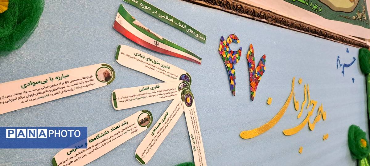 برپایی نمایشگاه دستاوردهای 47 ساله انقلاب در دهه فجر 