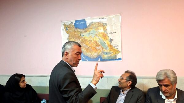 آیین نواختن زنگ پدافند غیرعامل در ناحیه شش مشهد