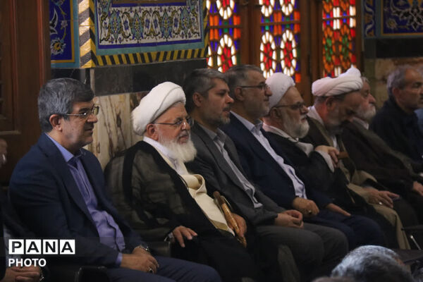 چهلمین خاکسپاری قائد شهید در مسجد روضه محمدیه 
