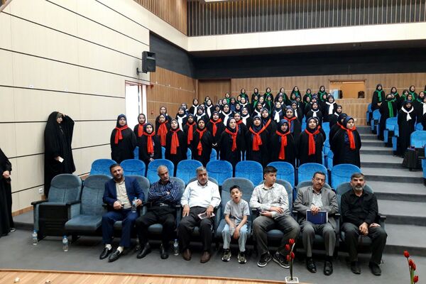 یادواره شهدای جنگ دوازده روزه در سالن ارشاد اسلامی شهرستان قدس
