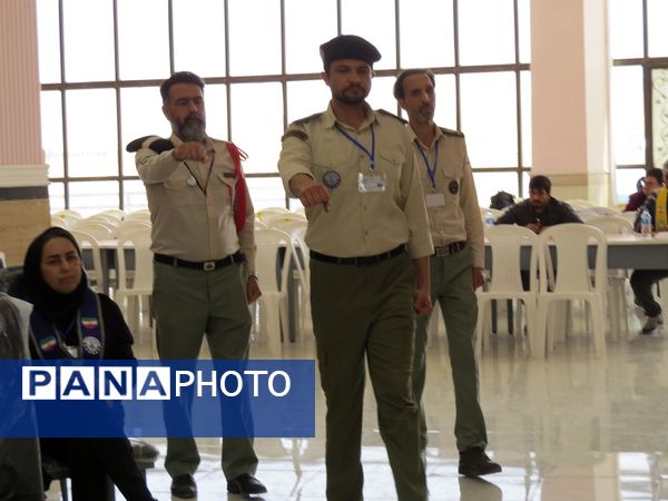 برگزاری اردوی تمشک پسران در اردوگاه شهید چمران بجنورد 