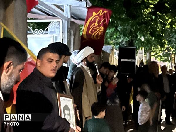 مراسم گرامیداشت یاد و خاطره شهید معلم خیرالله قدسی در شهرک ینگی امام  ساوجبلاغ