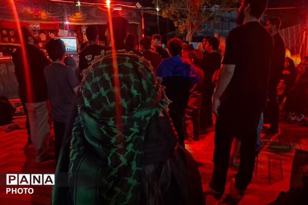 تجمعات مردمی در عطر و حال وهوای ماه محرم در صدو هشتمین شب از حماسه حضور