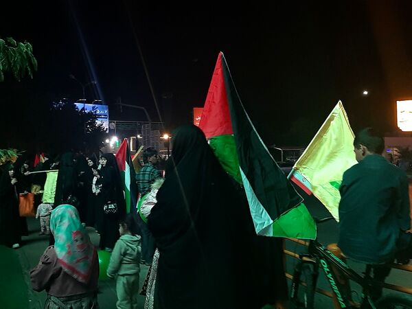 جشن وعده صادق ۲ در میدان فلسطین مشهد