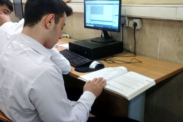 بازدید دانش‌آموز خبرنگاران پانا از هنرستان مجتمع فنی حرفه‌ای تهران در بهارستان2