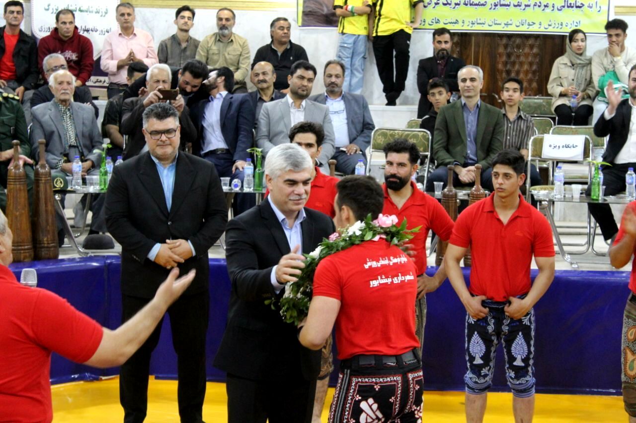 بیست و پنجمین سالگرد یادبود پهلوان یعقوبعلی شورورزی در نیشابور