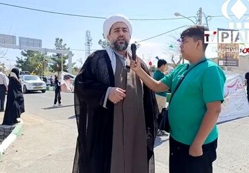 روایت خبرنگار پانا از راهپیمایی روز قدس در کهک 