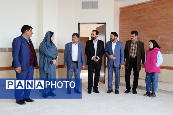 آیین افتتاح مدرسه ۱۴ کلاسه روستای خیرآباد