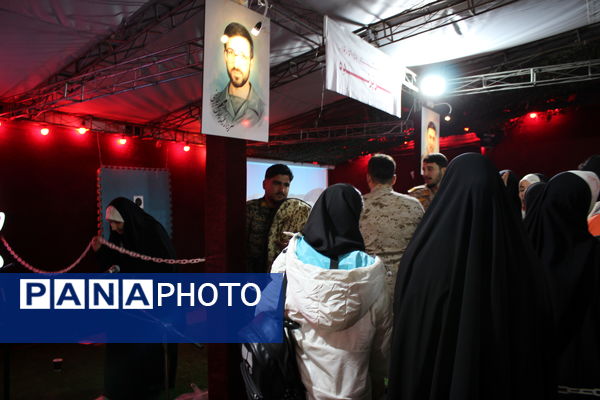 حضور دانش‌آموزان دبیرستان سردار سلیمانی در اجلاسیه شهدای دانش‌آموز استان البرز